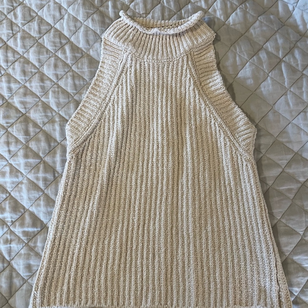 Anthropologie sweater tank, size M